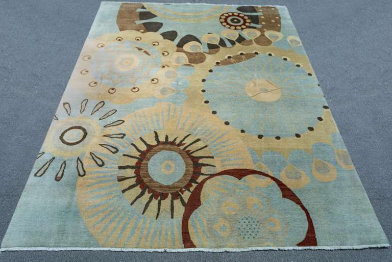 Contemporary Handmade Indo 8.0x9.9