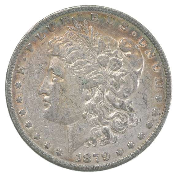 1879 Morgan Silver Dollar - Great Color/Tone