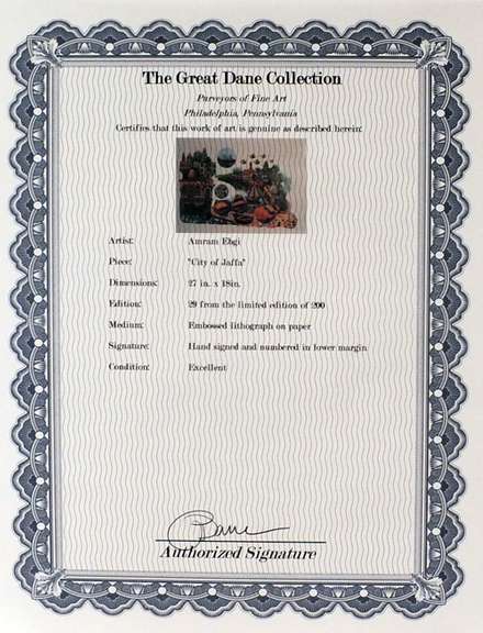 Very collectable Hand signed Ebgi