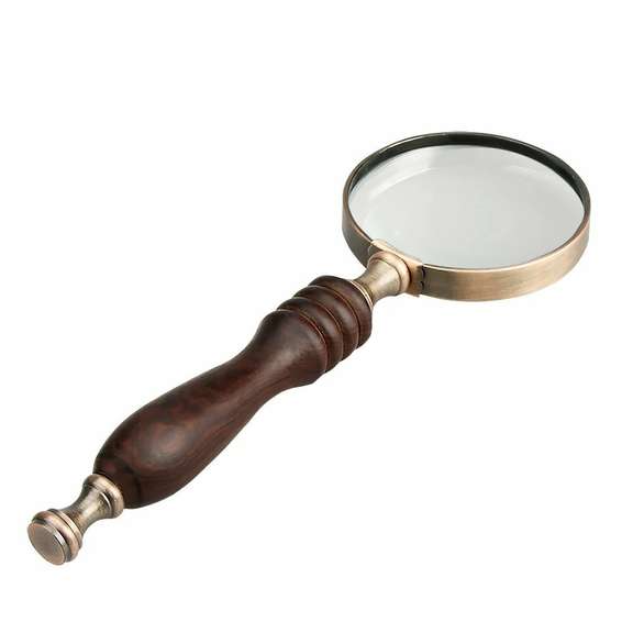 10X Handheld Magnifying Glass Lens Optical Eye Reading