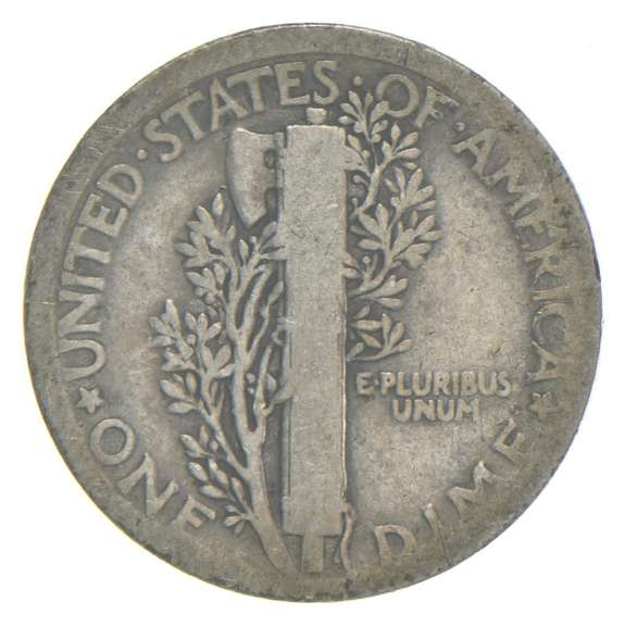 1921 Mercury Silver Dime