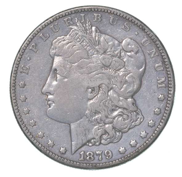 1879-S Morgan Silver Dollar Reverse Rev 78 1878