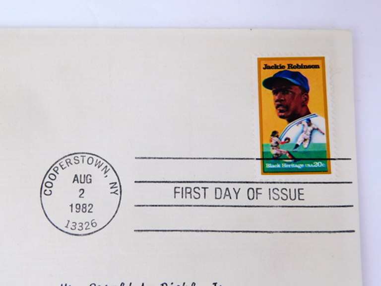Gehrig & J. Robinson Baseball 1st Day Issues & 22KT Stamps