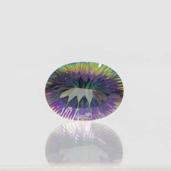 Certified 16.18 Ct  Mystic Topaz Solitaire