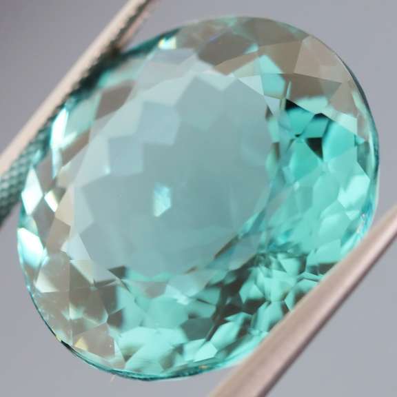 Designer 32.06ct blue green Hydrothermal Amethyst