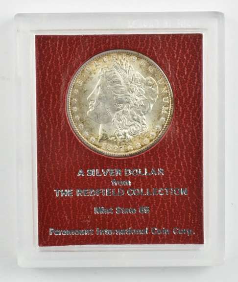 1897 Morgan Silver Dollar Redfield Hoard GEM