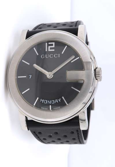 Gucci G Watch with Black Strap