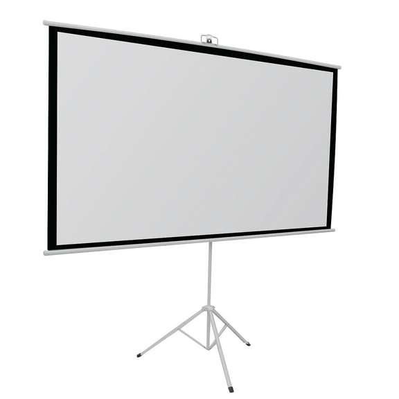 100-inch 16:9 Projector Screen with Tripod Stand