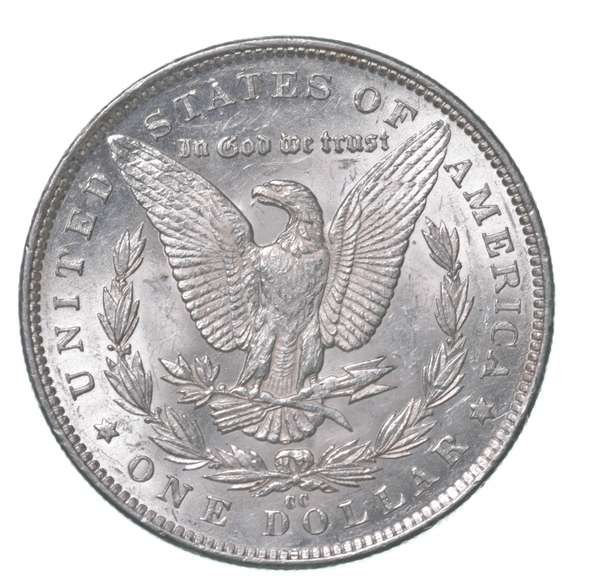 1891-CC Morgan Silver Dollar