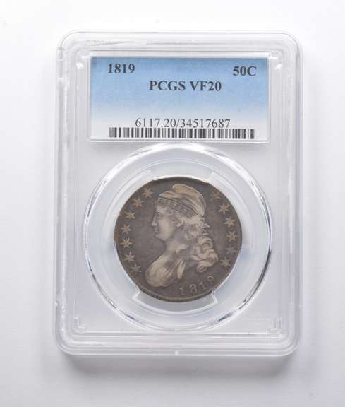 VF20 1819 Capped Bust Half Dollar PCGS
