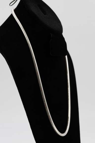 Sterling Silver Flexible Round Snake Chain 5mm 925 Italy New Necklace 18"