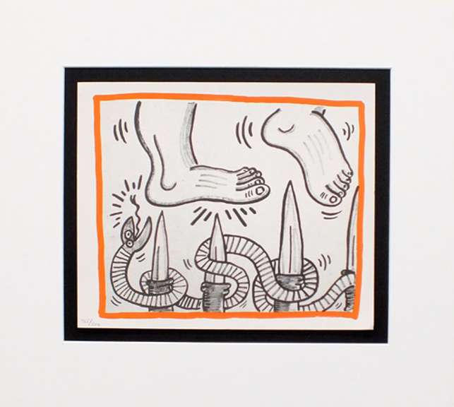 Very Collectable limited edition Keith Haring