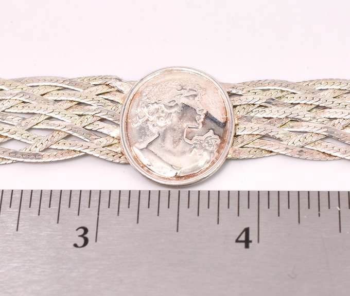 Braided Sterling Silver Necklace