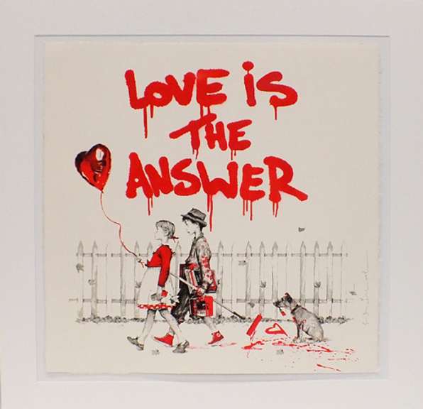 Extremely rare and collectable signed Mr. Brainwash