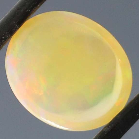 Outstanding 2.35ct patchwork patterned Jelly Opal