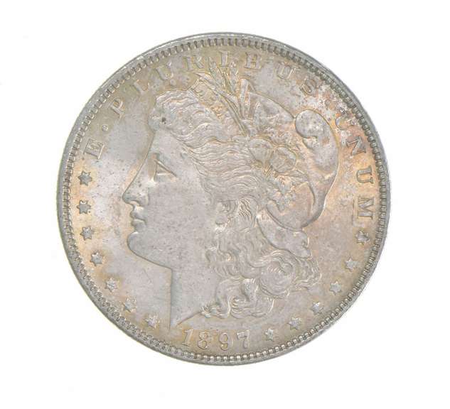 1897 Morgan Silver Dollar - Great Tone