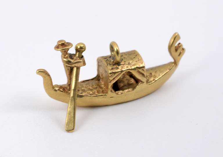 Nice 14k Gondola Charm