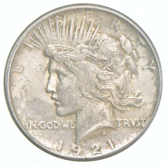 1921 Peace Silver Dollar