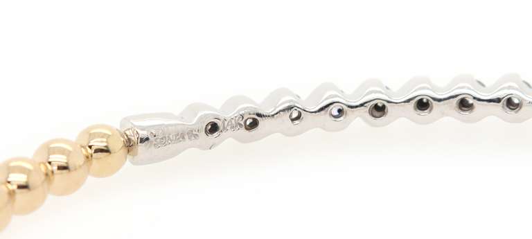 Sonia Bitton Galerie De Bijoux 0.45ctw Diamond Cuff Bracelet in 14K