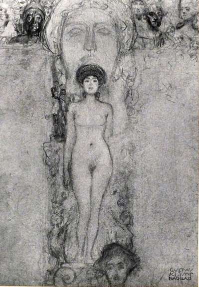 Gustav Klimt, 1920 Rare limited edition offset lithograph