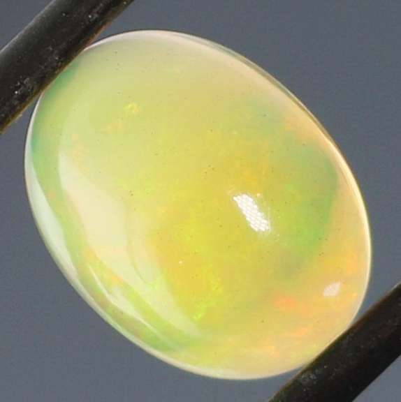 Glowing! 2.50ct full cover floral pattern Jelly Opal