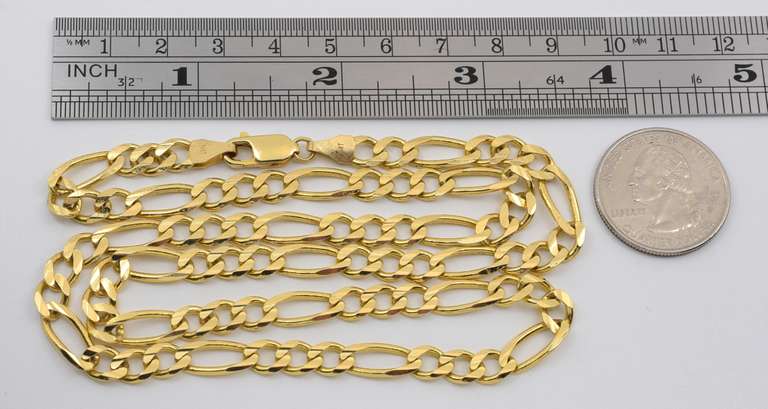 In Demand 6.0 mm 14k Figaro Necklace