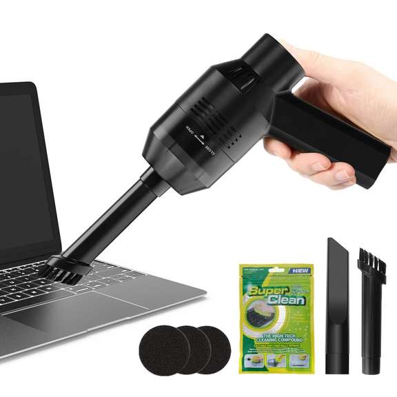 Keyboard Vacuum Cleaner with Cleaning Gel Rechargeable