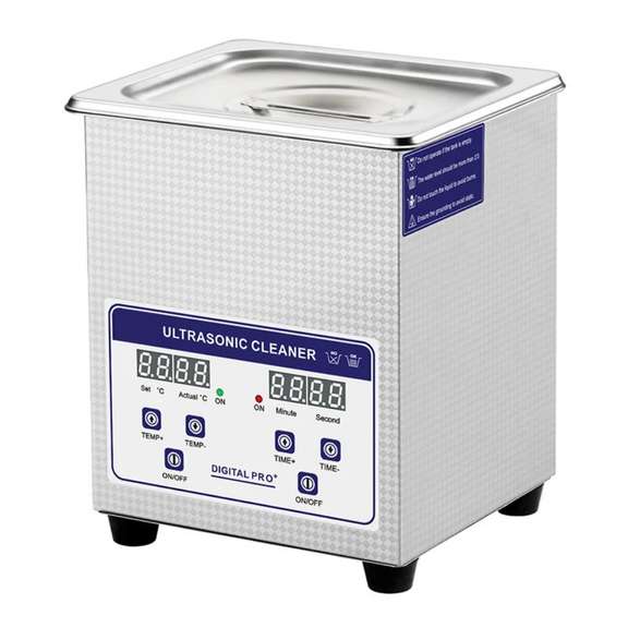 Digital 2L Ultrasonic Cleaner with Heating Timer Bath