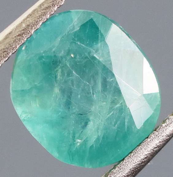 Deep blue green 1.19ct untreated Grandidierite