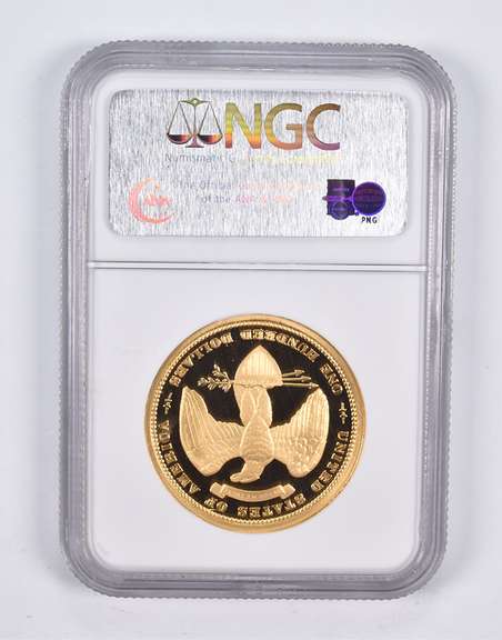Gem Pf 2006 George T. Morgan $100 Gold Union Private Issue 1 Oz. NGC