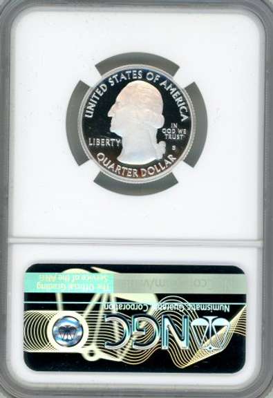 2019-S Proof .999 Fine Silver San Anotonio Missions Quarter in NGC PF70 Ultra Cameo