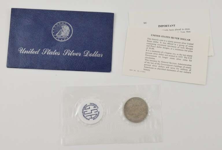 1887 Morgan Silver Dollar - GSA