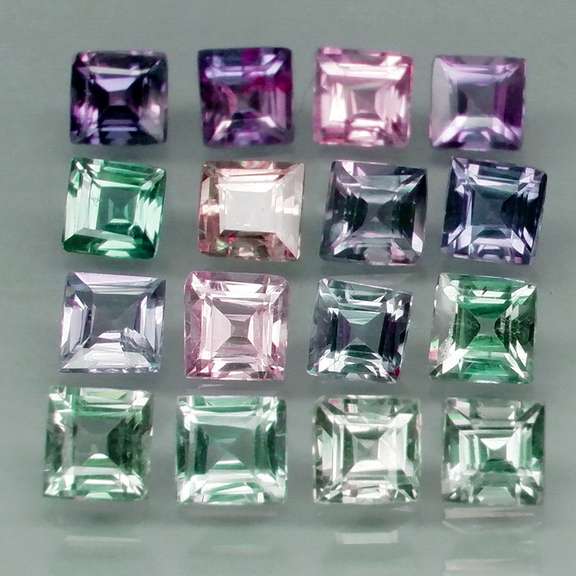 Fancy color 2.93ct UNHEATED VS Sapphire set
