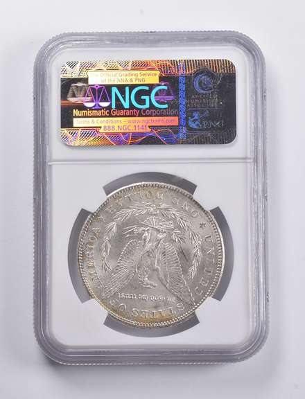 MS65 1878-S Morgan Silver Dollar NGC