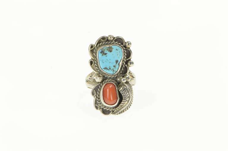 Sterling Silver Jerry & Wilma Begay Navajo Native American Ring