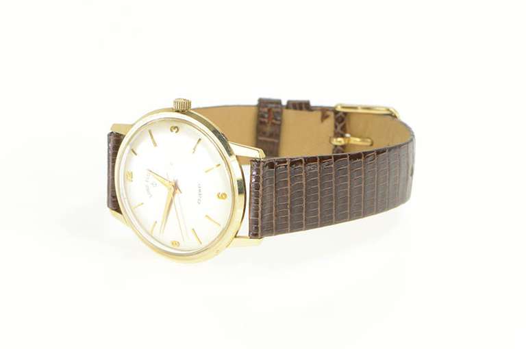 10K 1960's Lord Elgin Ford Retirement Vintage Men's Watch