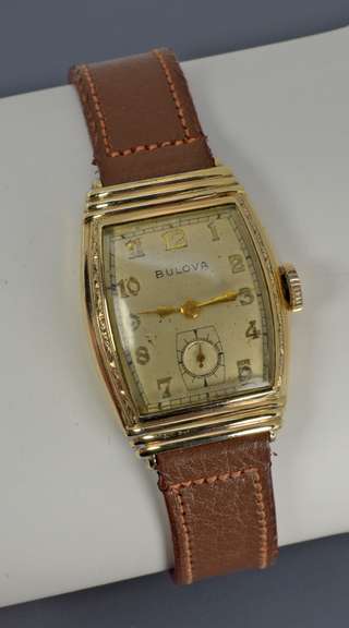 Nostalgic Bulova Men' GF Mechanical Watch