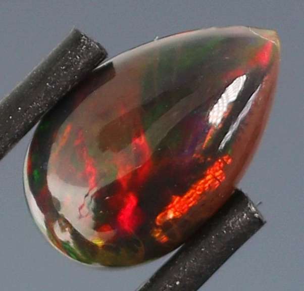 Glowing! 2.12ct full cover multi-pattern black Opal