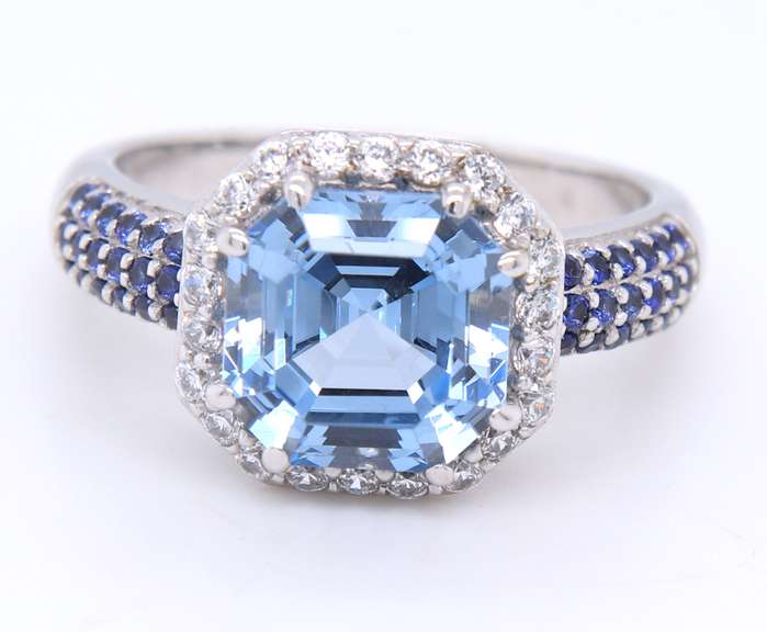 925 Sterling Silver Cubic Zirconia Ring