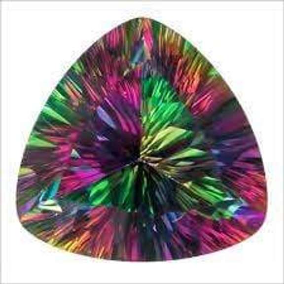 8MM TRILLION MYSTIC TOPAZ  GEMSTONE