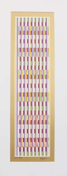 Original rare limited edition Agam. Hand signed by the artist