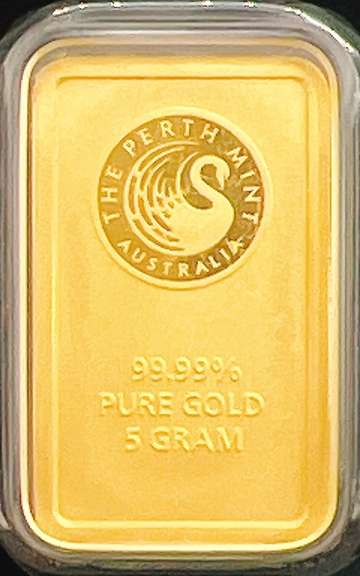 5 gram gold bar