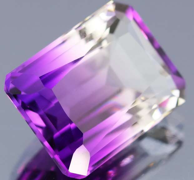 Beautiful 26.12ct top color created Ametrine