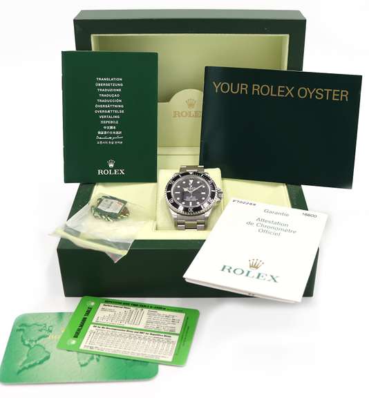 Rolex Sea-Dweller 16600, 40mm, Stainless Steel W/ Box & Papers
