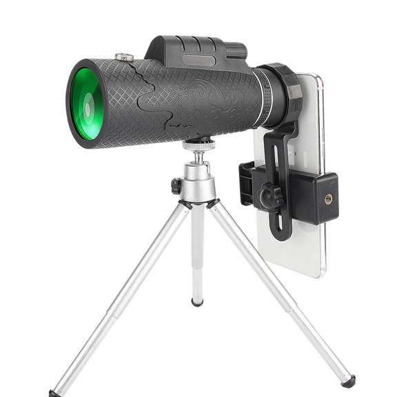 60X60 Phone Telescope HD Monocular Life Waterproof