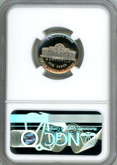 1986-S Jefferson Nickel in NGC PF69 Ultra Cameo
