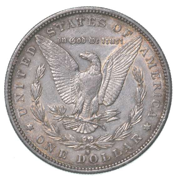 1884-S Morgan Silver Dollar