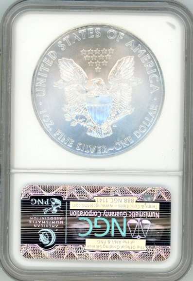 2010 American Silver Eagle in NGC MS69 Early Release