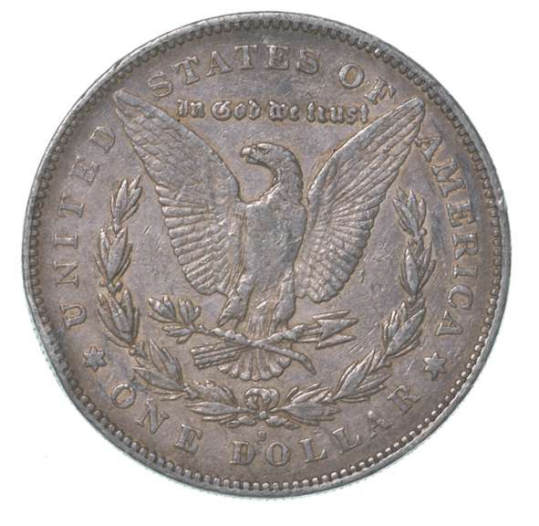 1879-S Morgan Silver Dollar Reverse Rev 78 1878