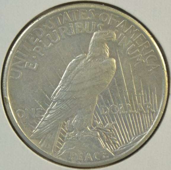 Very nice and scarce 1921 Peace Silver Dollar. Key date